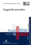 Linguistik Anwenden cover