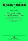 Homme de Culture Et Républicain de Raison cover