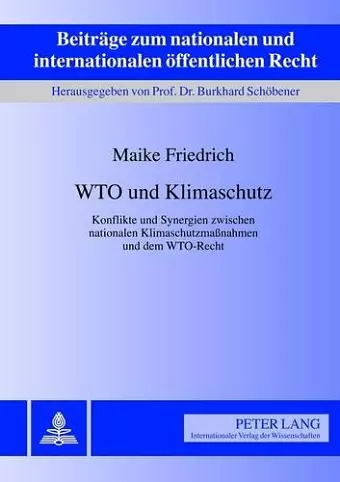 Wto Und Klimaschutz cover