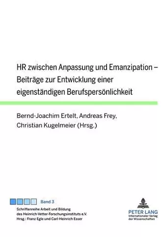 HR Zwischen Anpassung Und Emanzipation cover