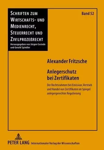 Anlegerschutz Bei Zertifikaten cover