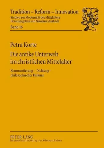 Die Antike Unterwelt Im Christlichen Mittelalter cover