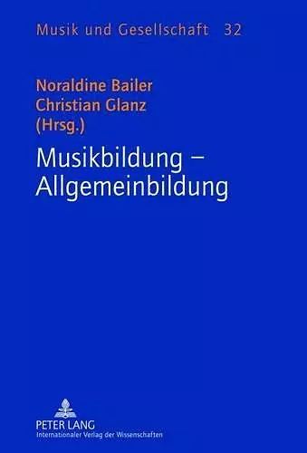 Musikbildung - Allgemeinbildung cover