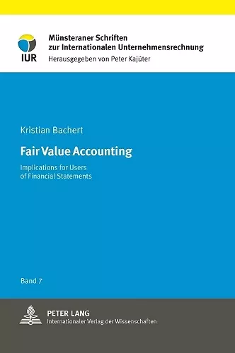 Fair Value Accounting cover