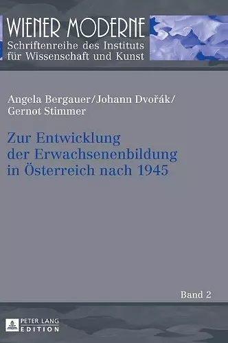 Zur Entwicklung der Erwachsenenbildung in Oesterreich nach 1945 cover