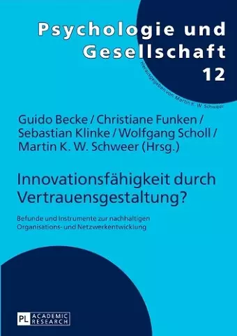 Innovationsfaehigkeit durch Vertrauensgestaltung? cover