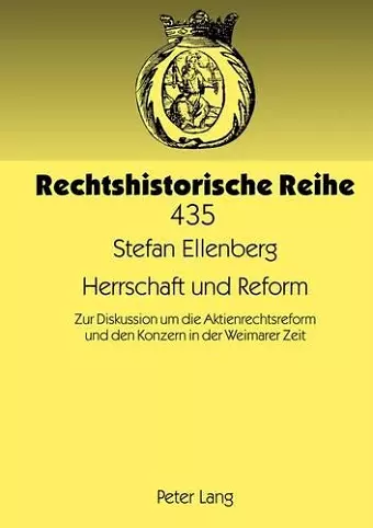 Herrschaft Und Reform cover