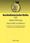 Herrschaft Und Reform cover