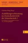 Ausbildungsvorbereitung im Deutschunterricht der Sekundarstufe I cover