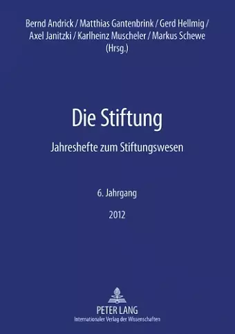 Die Stiftung cover