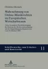 Wahrnehmung Von Online-Musikrechten Im Europaeischen Wirtschaftsraum cover