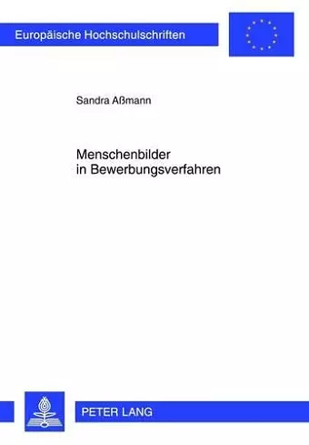 Menschenbilder in Bewerbungsverfahren cover