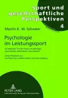 Psychologie Im Leistungssport cover