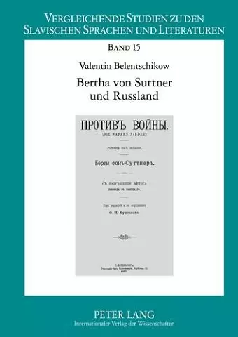 Bertha Von Suttner Und Russland cover