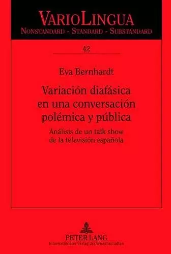 Variación Diafásica En Una Conversación Polémica Y Pública cover