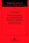 Variación Diafásica En Una Conversación Polémica Y Pública cover
