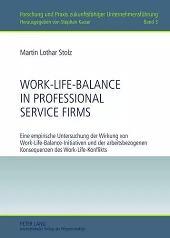 Work-Life-Balance in Professional Service Firms cover