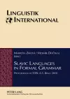 Slavic Languages in Formal Grammar cover