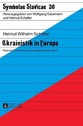 Ukrainistik in Europa cover