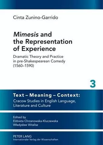 «Mimesis» and the Representation of Experience cover