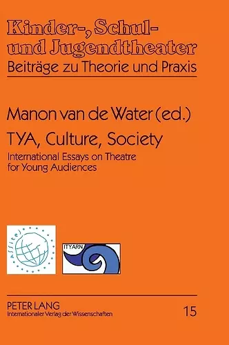 TYA, Culture, Society cover