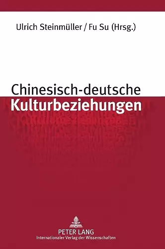 Chinesisch-deutsche Kulturbeziehungen cover