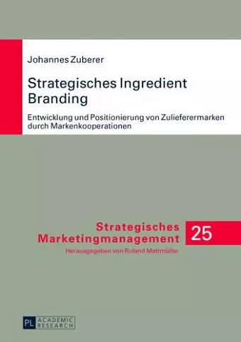 Strategisches Ingredient Branding cover