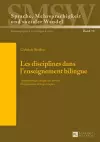 Les Disciplines Dans l'Enseignement Bilingue cover