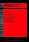 Entwicklung Des Individuums. Gegenstand Der Paedagogik cover