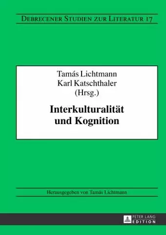 Interkulturalitaet Und Kognition cover