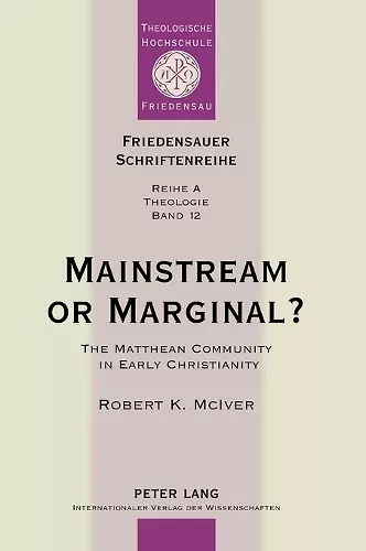 Mainstream or Marginal? cover