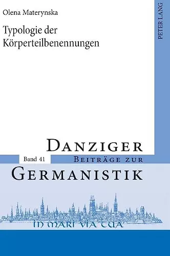 Typologie der Koerperteilbenennungen cover