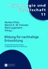 Bildung Fuer Nachhaltige Entwicklung cover