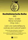 Justiz und Justizverfassung- Judiciary and Judicial System cover