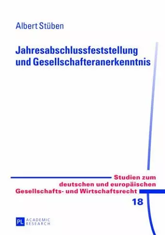 Jahresabschlussfeststellung Und Gesellschafteranerkenntnis cover