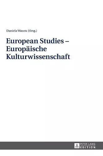 European Studies - Europaeische Kulturwissenschaft cover