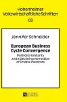 European Business Cycle Convergence cover