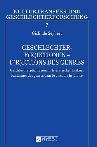 Geschlechter-F(r)iktionen - F(r)ictions des genres cover