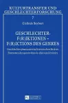 Geschlechter-F(r)iktionen - F(r)ictions des genres cover