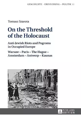 On the Threshold of the Holocaust cover