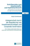 Anlegerschutz durch die Regulierung von Investmentvermoegen und Corporate Governance cover