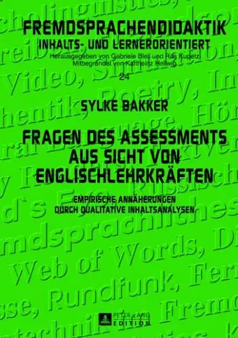 Fragen Des Assessments Aus Sicht Von Englischlehrkraeften cover