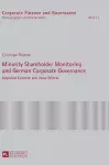 Minority Shareholder Monitoring and German Corporate Governance cover