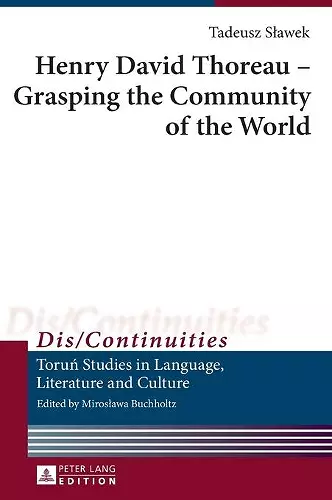 Henry David Thoreau – Grasping the Community of the World cover