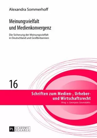 Meinungsvielfalt Und Medienkonvergenz cover