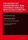 Voelkerrecht 2012 cover