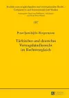 Tuerkisches Und Deutsches Vertragshaendlerrecht Im Rechtsvergleich cover