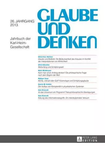 Glaube Und Denken cover