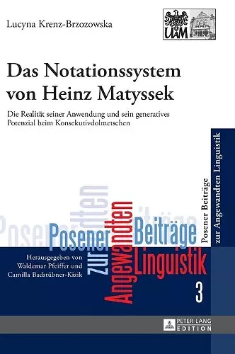 Das Notationssystem von Heinz Matyssek cover