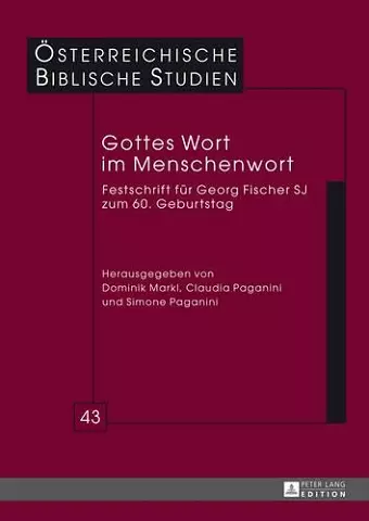 Gottes Wort Im Menschenwort cover